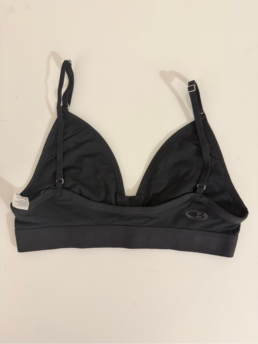 Icebreaker Black Wireless Triangle Bralette - Picture 6 of 7